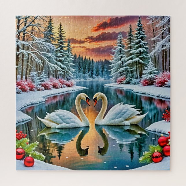  "Serenity in Love" Jigsaw Puzzle (Vertical)