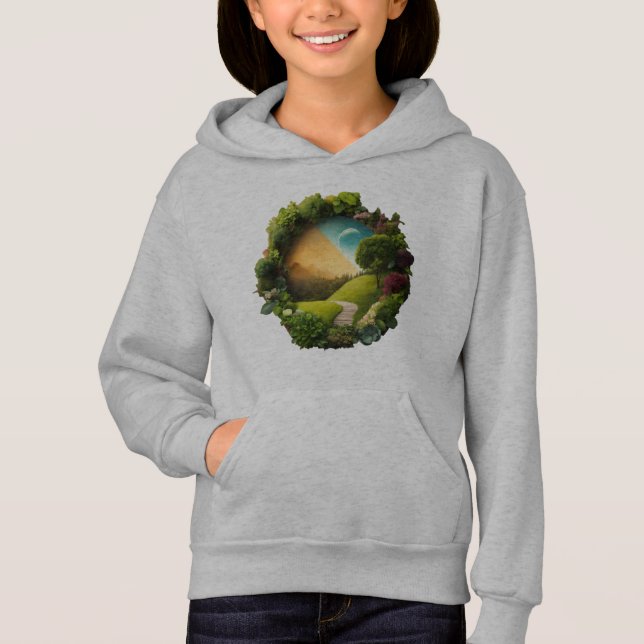 Serenity in Nature Hoodie (Front)