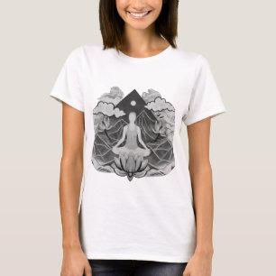 Serenity in Simplicity: Mindfulness & Meditation T-Shirt