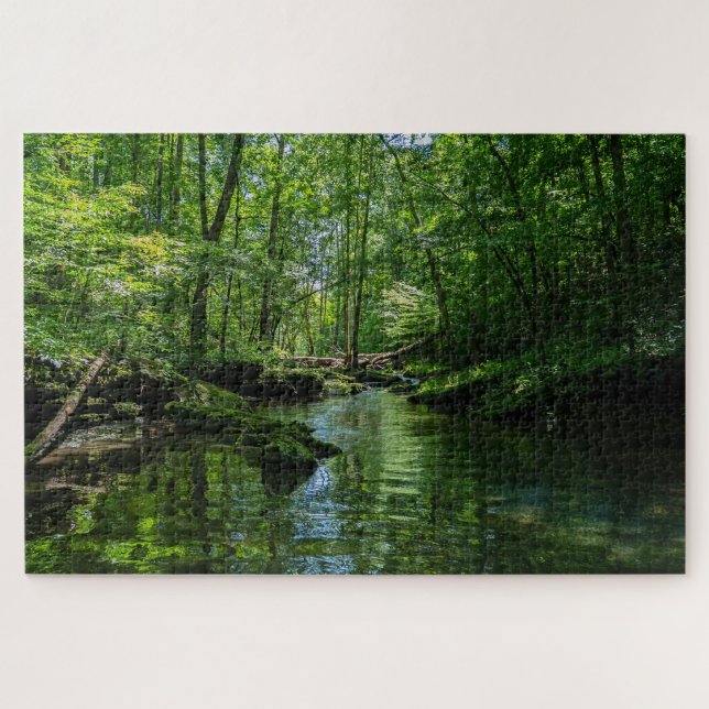 Serenity in the forest  jigsaw puzzle (Creator Uploaded)