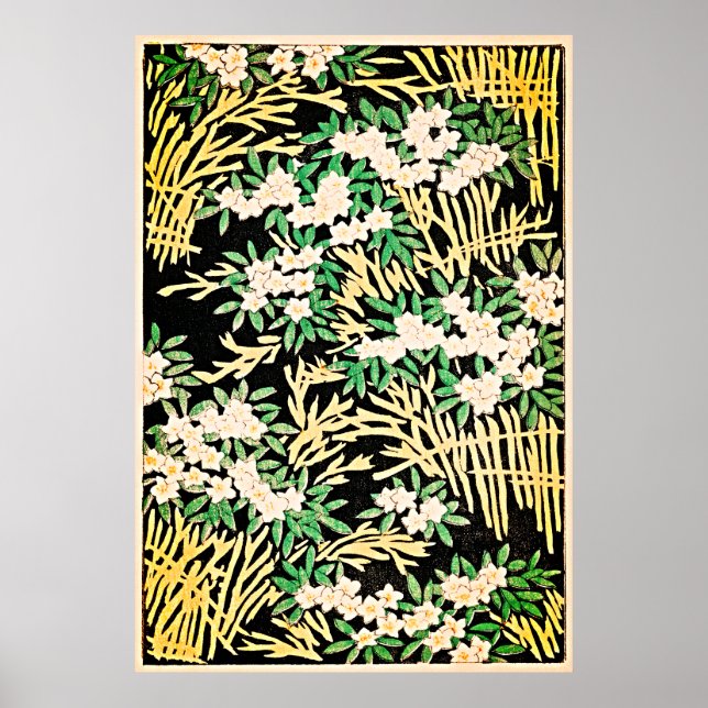 Serenity in the Forest: Watanabe Seitei Print (Front)