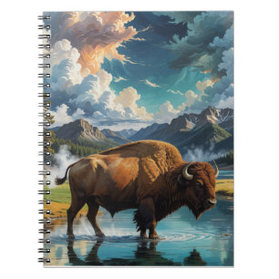 Serenity in the Wild - Buffalo Notebook