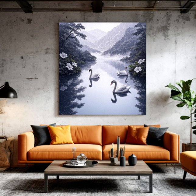 Serenity Lake Canvas Print (Creator Uploaded)
