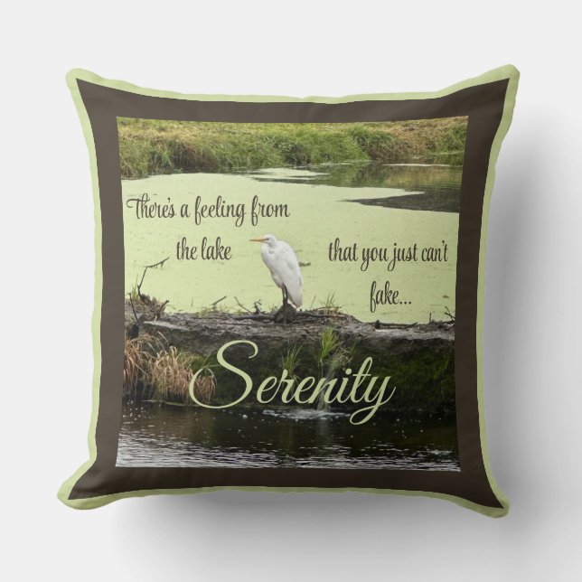 Serenity Lakehouse Cushion (Front)