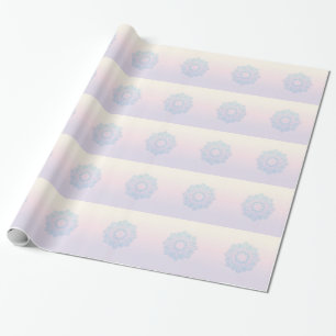 Serenity mandala wrapping paper