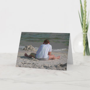 "Serenity" Missing You Card