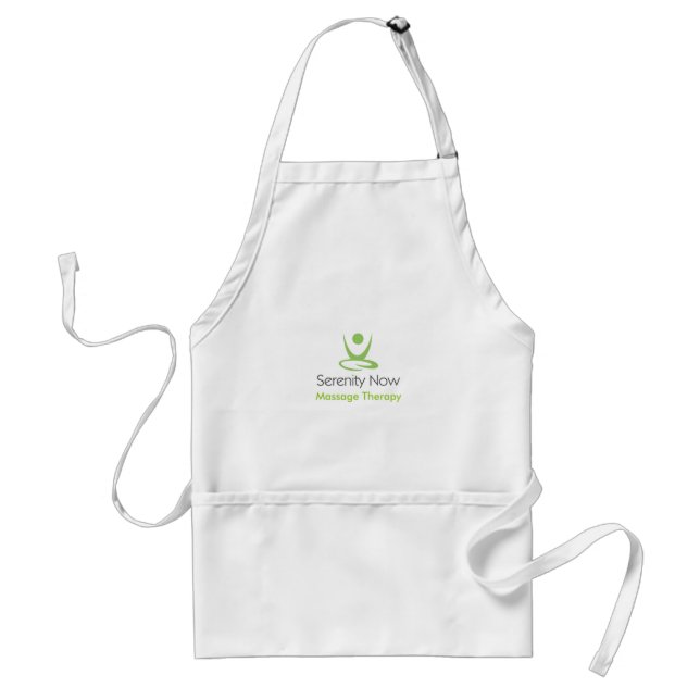 Serenity Now Massage Therapy Standard Apron (Front)