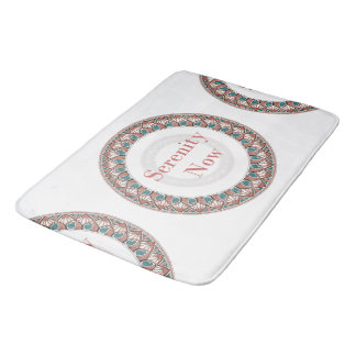 Serenity Now Soft Mandala Bath Mat