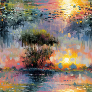 Serenity of Monet Poster