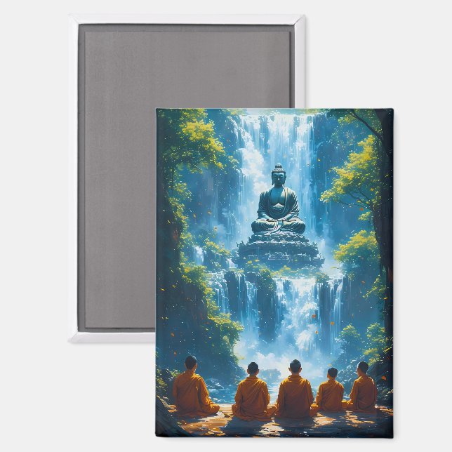Serenity of the Five Monks Magnet (Front/Back)