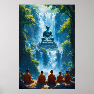 Serenity of the Five Monks Poster