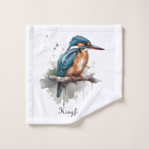 Serenity of the Kingfisher  Wash Cloth