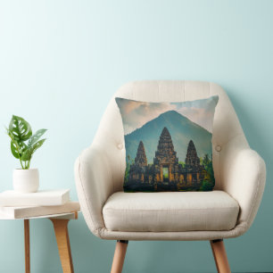 Serenity of the Sacred Temple Cushion