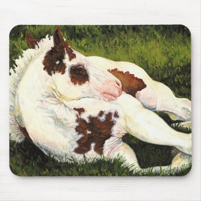Serenity - Paint Horse Foal Mousepad (Front)