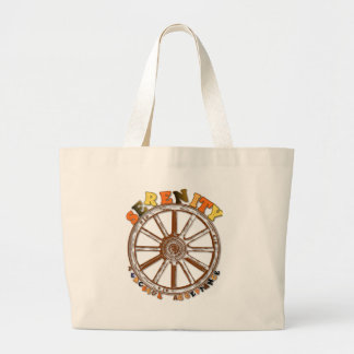 Serenity - Peaceful Acceptance Large Tote Bag