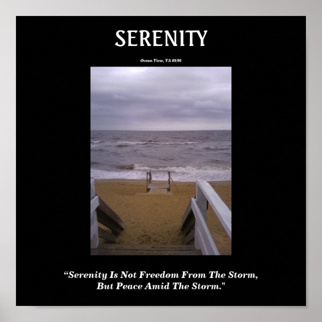 Serenity Poster (Front)