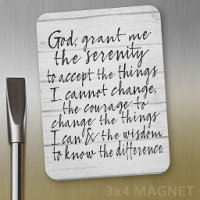 Serenity Prayer - Bounce Calligraphy Script Modern