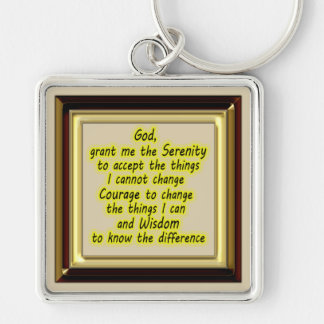 Serenity Prayer Key Ring