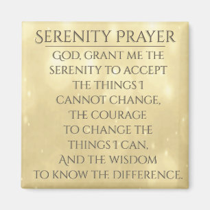 Serenity Prayer Magnet