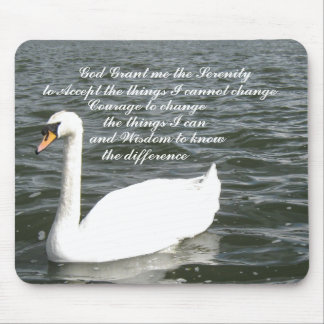 Serenity prayer mouse mat