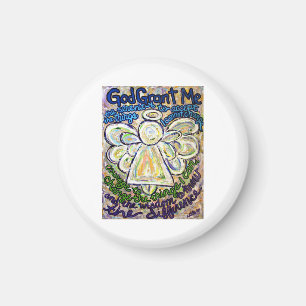 Serenity Prayer Poem Angel Custom Fridge Magnet