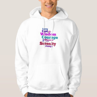 Serenity Prayer Wordle Hoodie