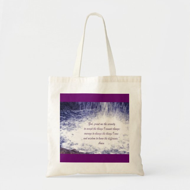 Serenity PrayerTote Bag (Front)