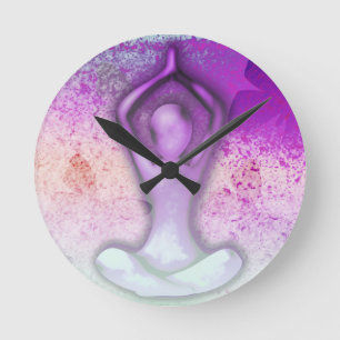 Serenity Round Clock