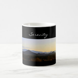Serenity Santa Fe Mountains at Sunrise Mug