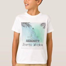 Serenity Starts Within: A Message of Inner peace T-Shirt