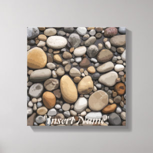Serenity Stones Canvas Print