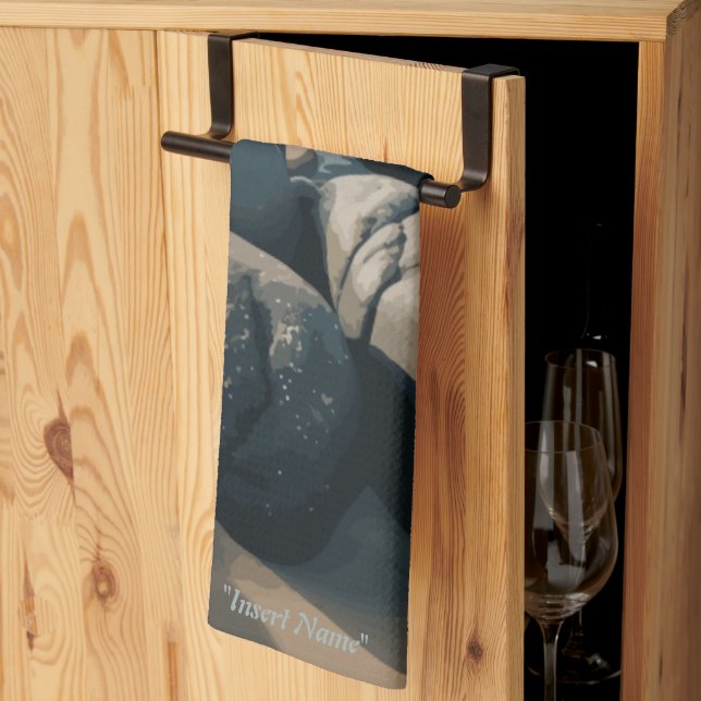 Serenity Stones Tea Towel (Thirds Fold)