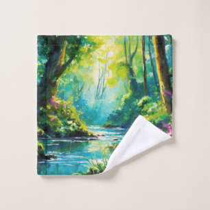 Serenity Stream Towel Set