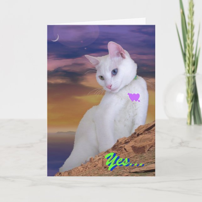 Serenity throne Valentine card - Customised (Front)