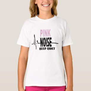 Serenity with pink noise, embraces silence T-Shirt