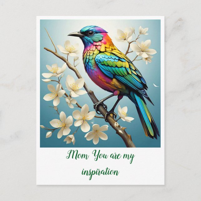 " SERENITY'S PERCH " POSTCARD (Front)