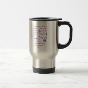 Sereniy Prayer w/Dog travel mug