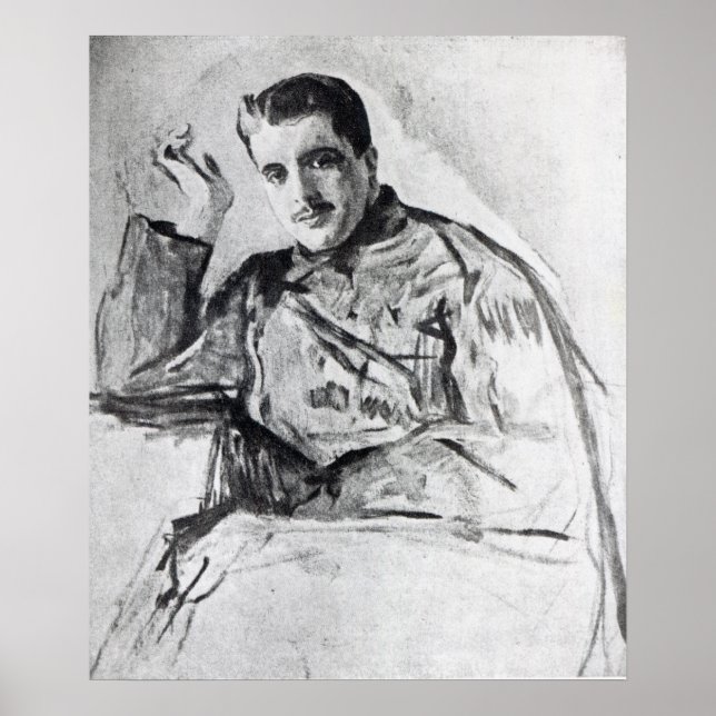 Serge Diaghilev, 1904 Poster (Front)