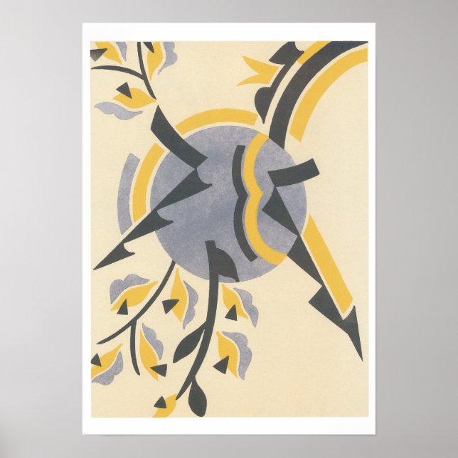 Serge Gladky Jazz Art Poster (Front)