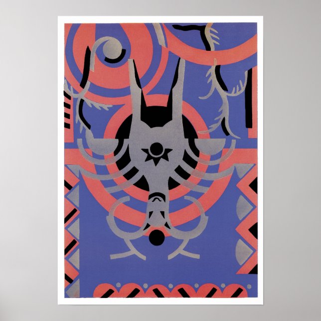 Serge Gladky Jazz Art Poster (Front)