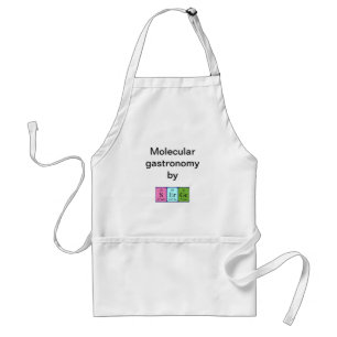 Serge periodic table name apron