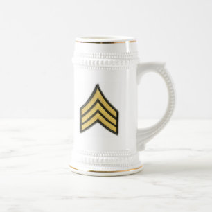 SERGEANT E-5 BEER STEIN