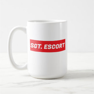 Sergeant Escort Coffee Mug
