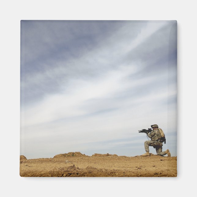 Sergeant provides security magnet (Front)