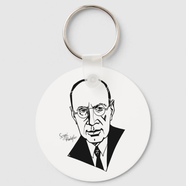 Sergei Prokofiev Key Ring (Front)