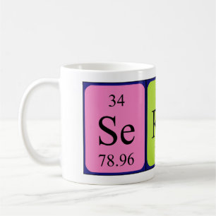 Sergi periodic table name mug