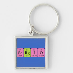 Sergio periodic table name keyring