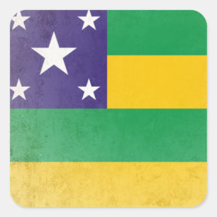 Sergipe Square Sticker