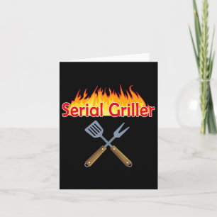 Serial Griller Funny Bbq Gift Card
