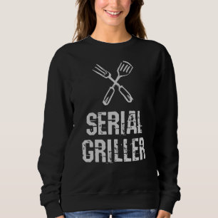 Serial griller Grill BBQ master Grill cutlery Sweatshirt